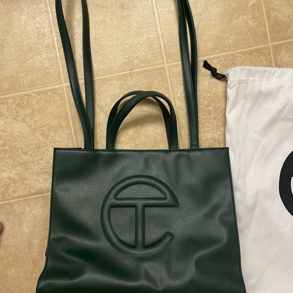Telfar bag Olive green medium